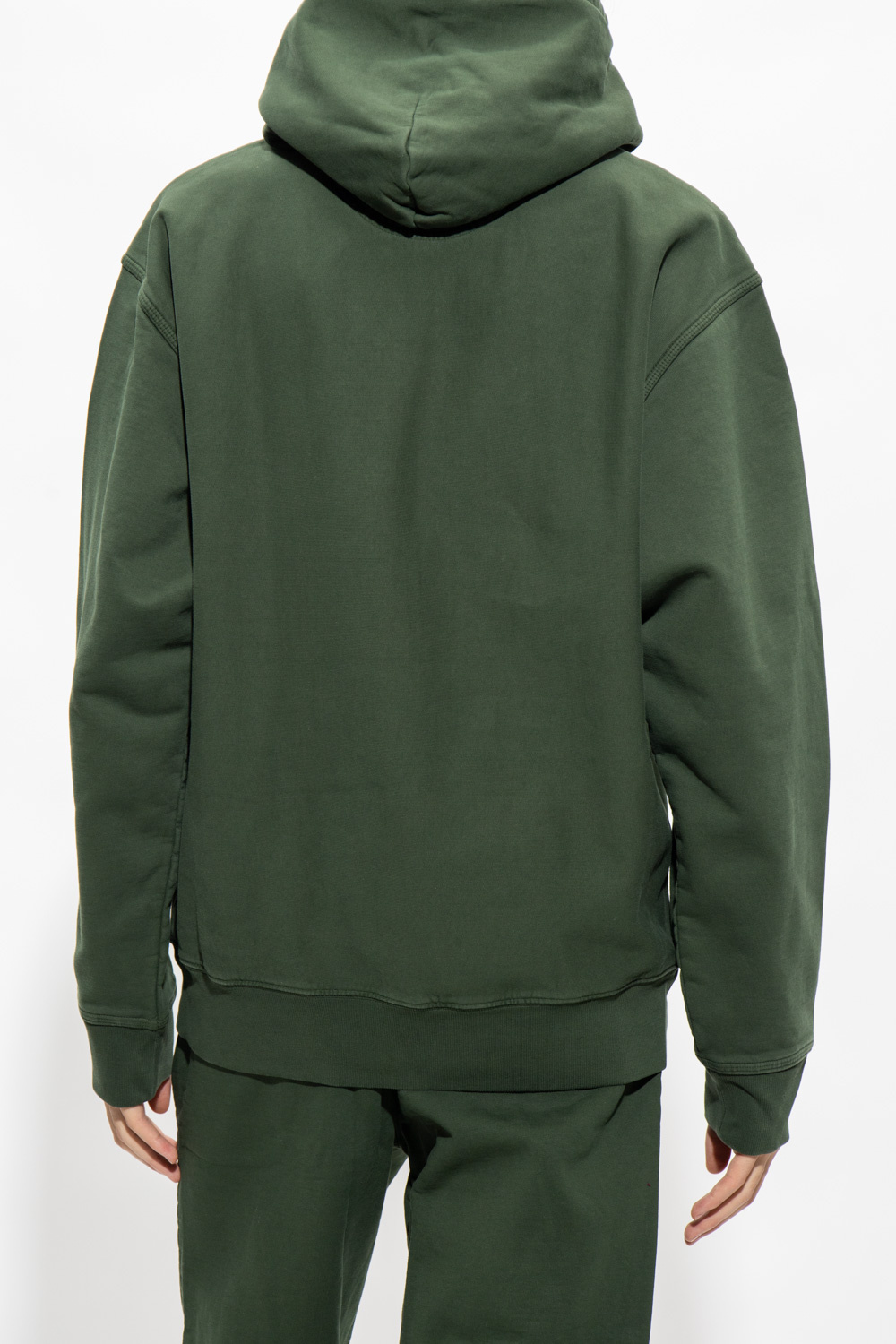 【STUSSY】★OVERDYED STOCK LOGO ハーフジップアップ Forest STUSSY】☆OVERDYED STOCK LOGO ハーフジップアップ Forest